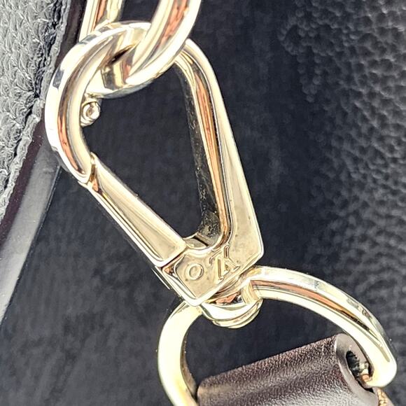 Louis Vuitton Girolata Mahina Leather Black Monogram Bucket Tote Bag - Preowned - Picture 4 of 9